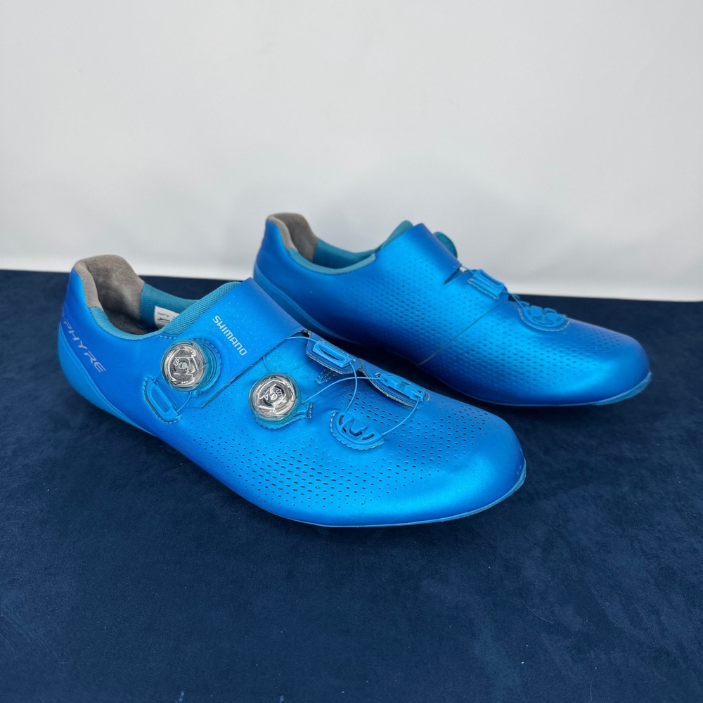 Shimano S-Phyre RC901 M B01 S Blue Premium Road Cycling Shoes Mens 10.5 EU 45